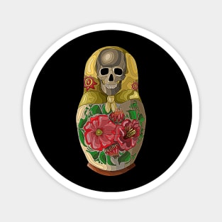 Nesting doll Skull Magnet